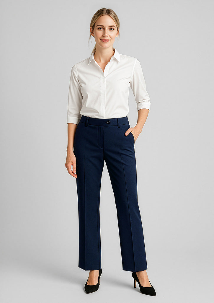 Comfort Wool Stretch Womens Adjustable Waist Pant