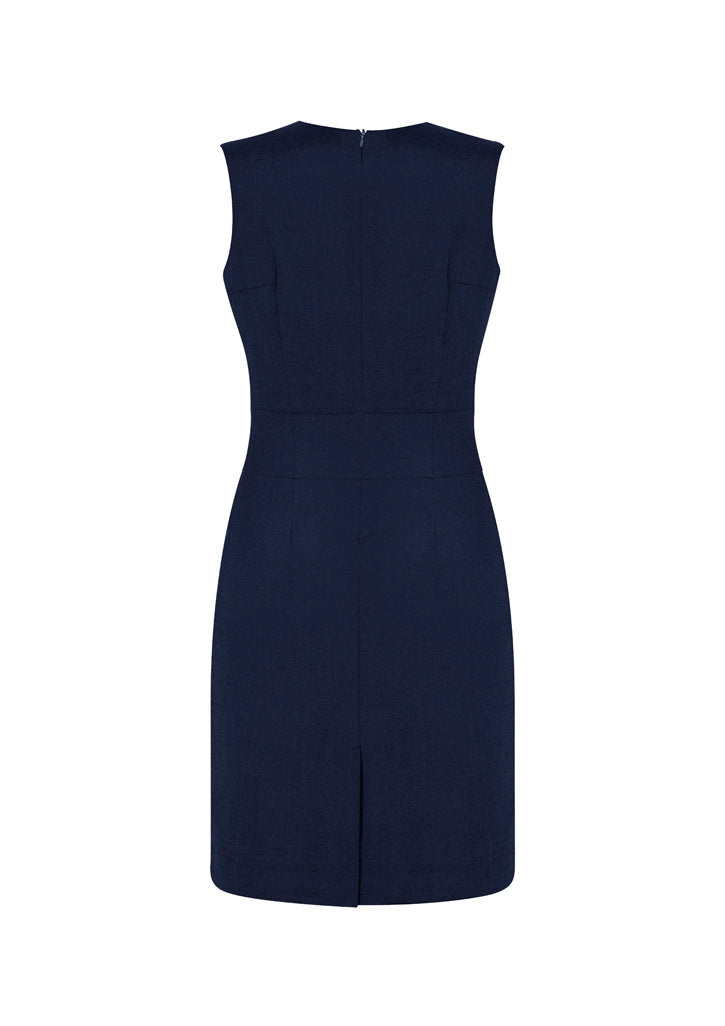 Cool Stretch Womens Sleeveless V-Neck Dress