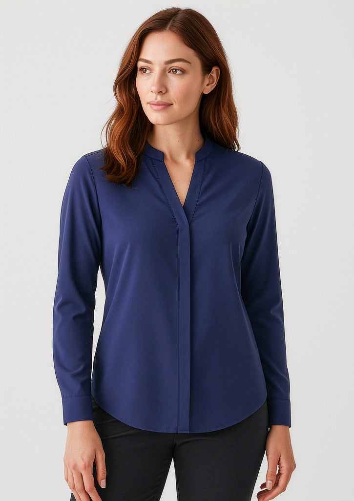 Juliette Womens Long Sleeve Blouse