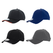 Baker 6 Panel Cap with Cotton Twill Contrast Piping
