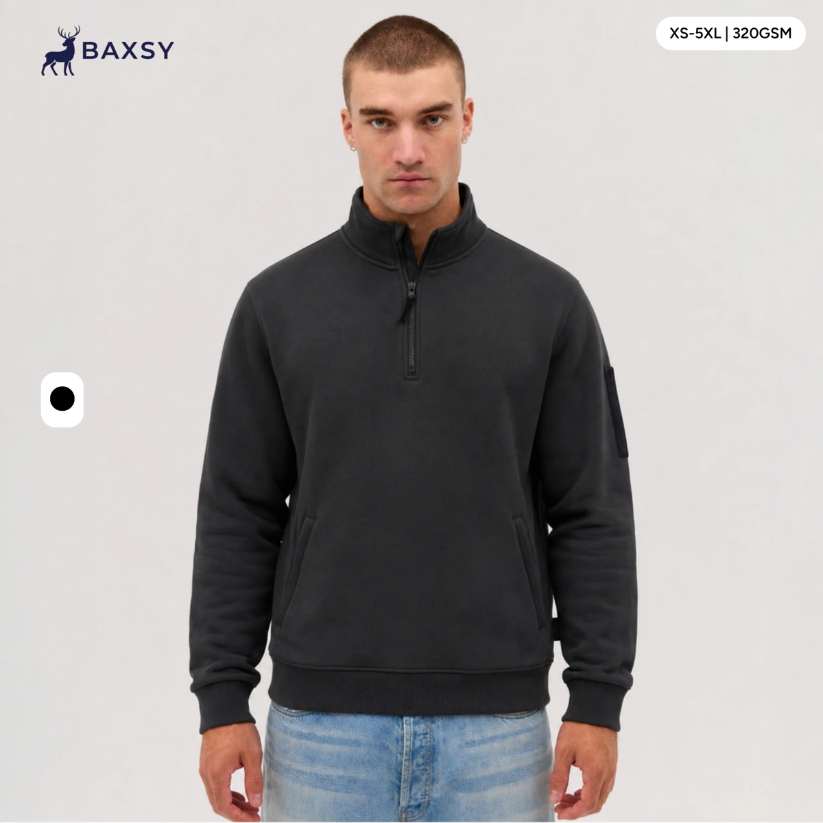 BAXSY613 APEX Fleece 1/4 Zip