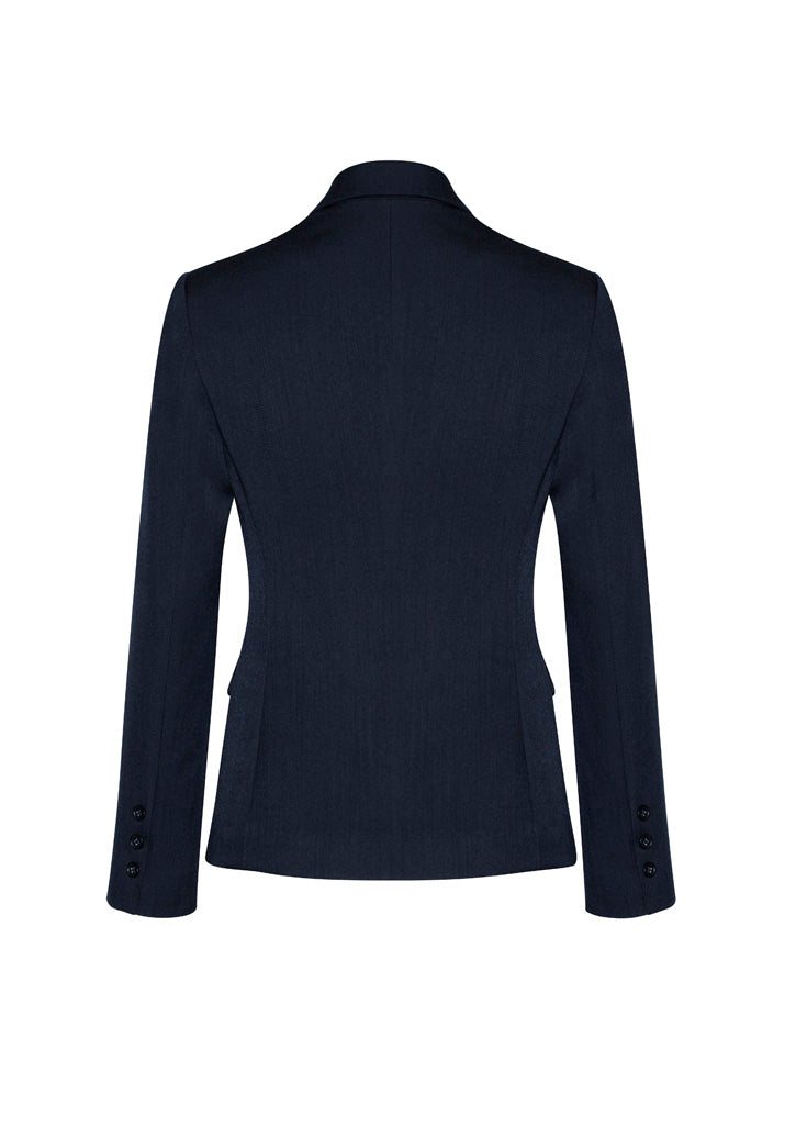 Comfort Wool Stretch Womens 2 Button Mid Length Jacket