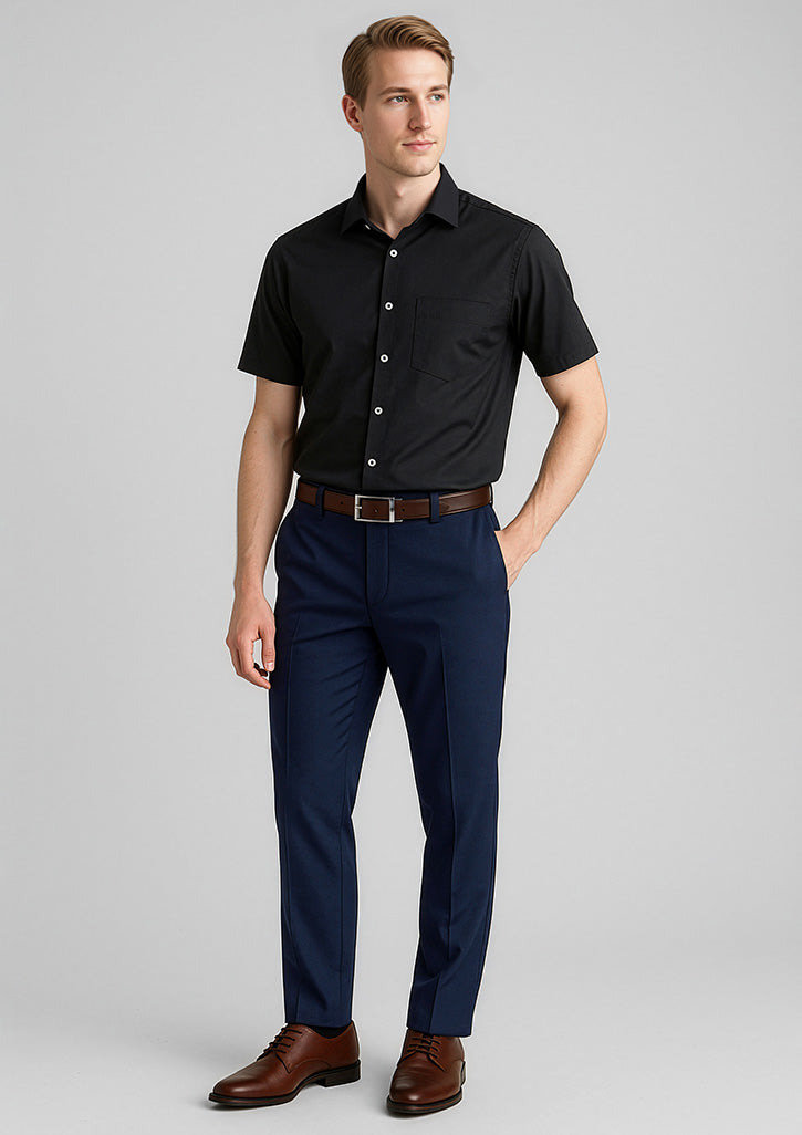 Comfort Wool Stretch Mens Slimline Pant