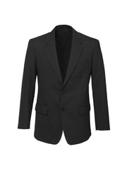 Comfort Wool Stretch Mens 2 Button Classic Jacket