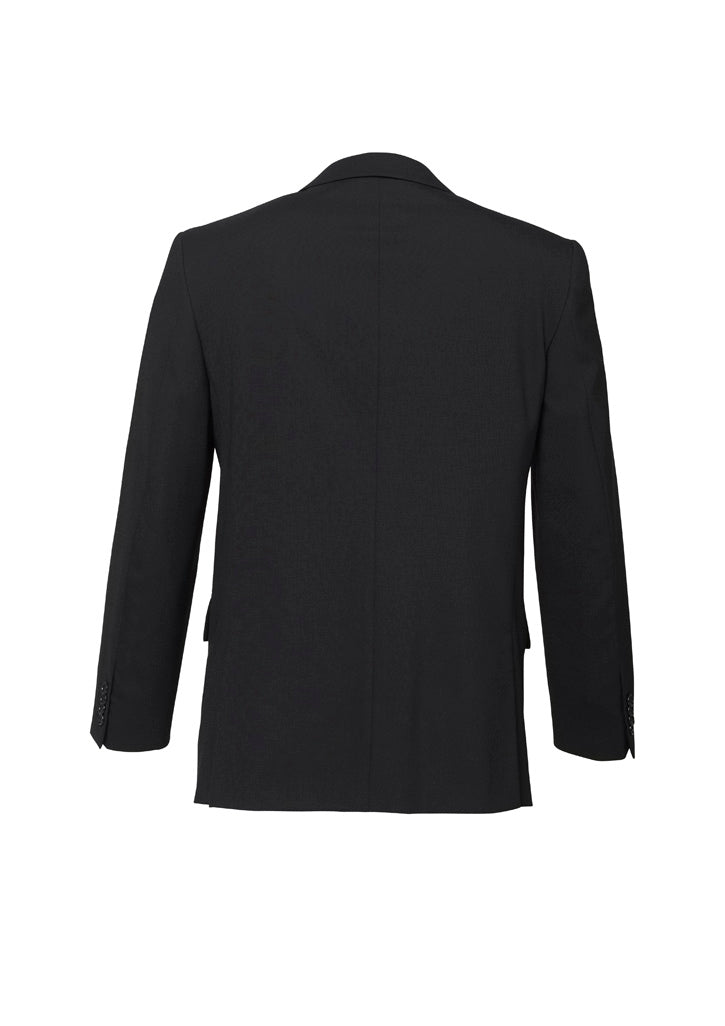 Comfort Wool Stretch Mens 2 Button Classic Jacket