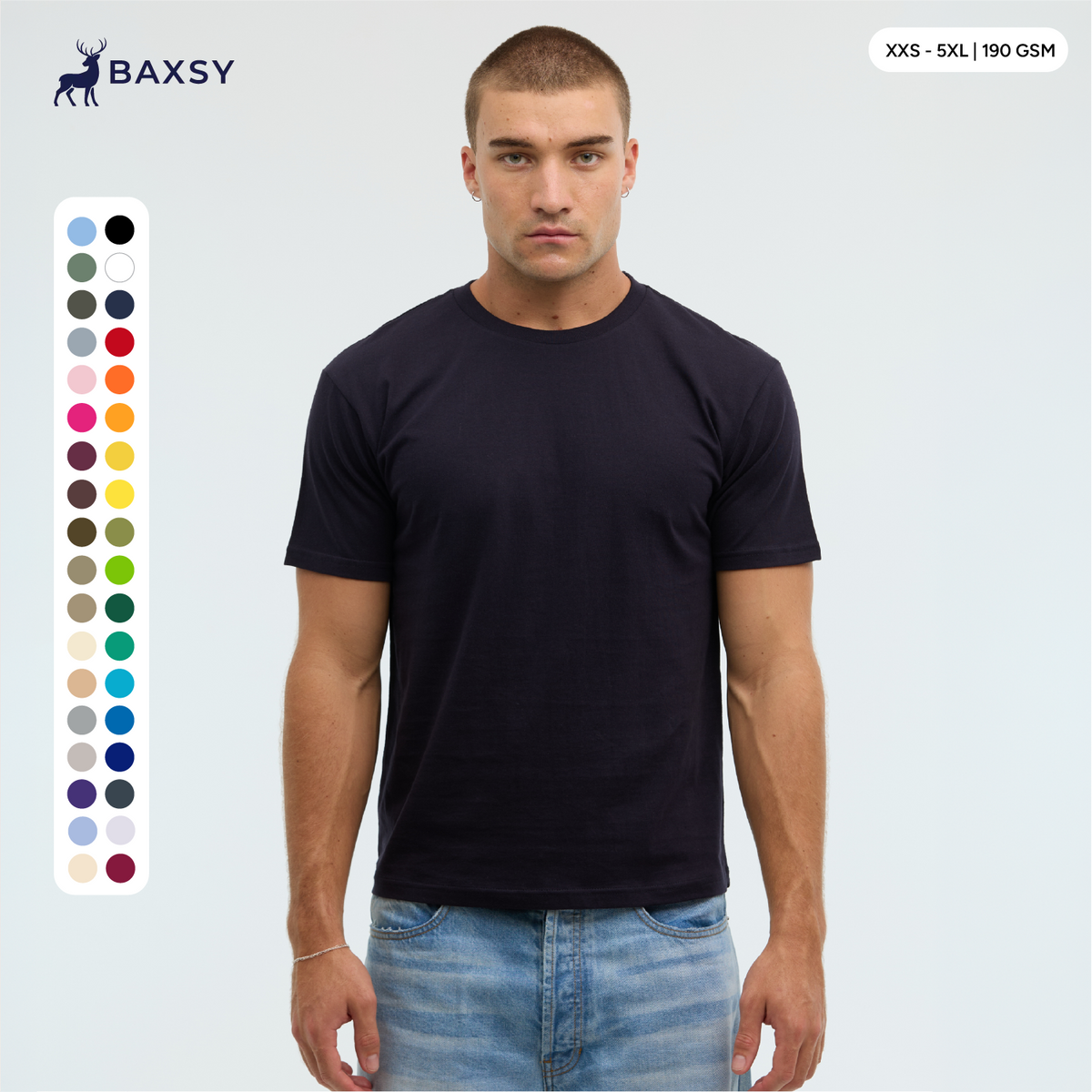 BAXSY003 Surf/Essential Tee