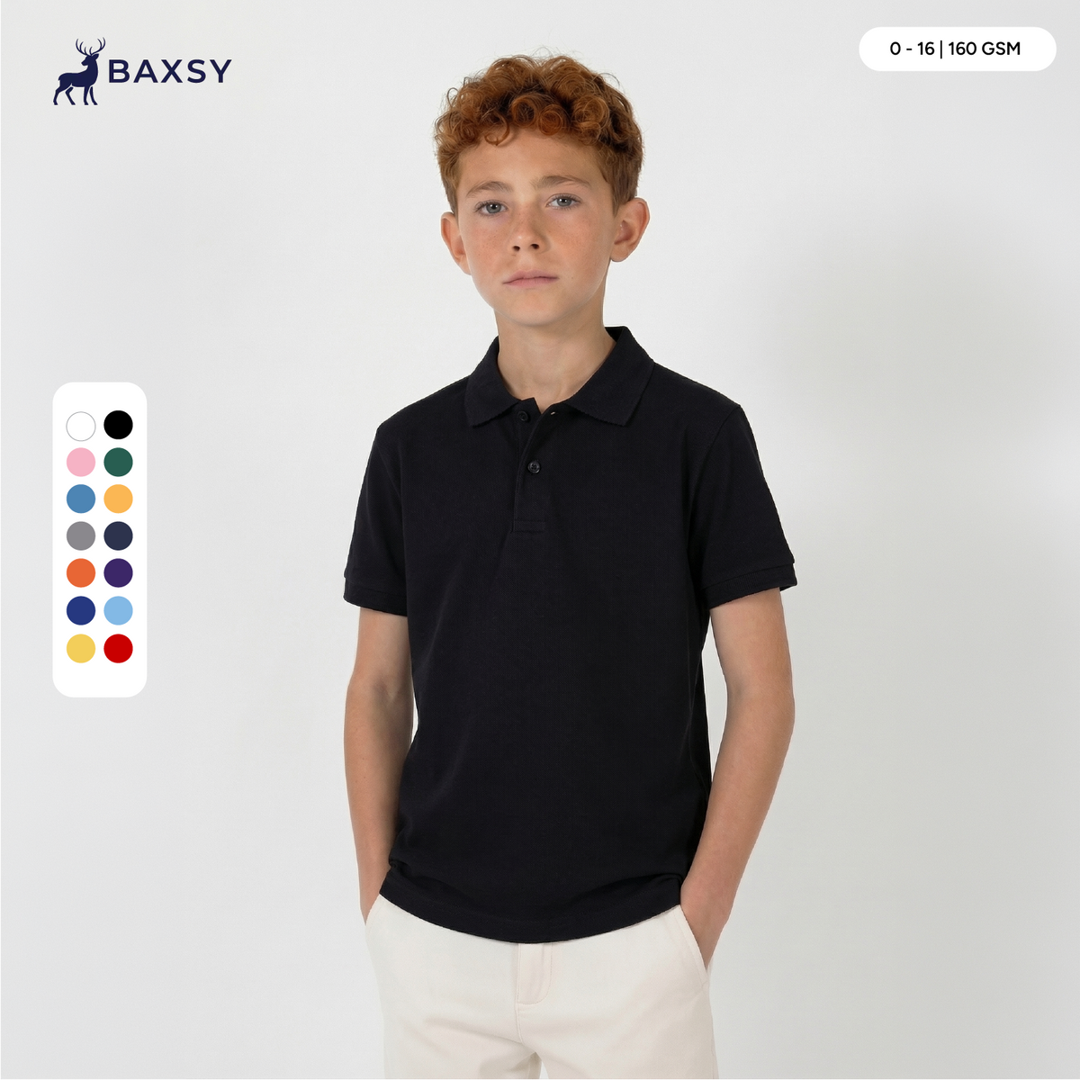 BAXSY2002 Youth Core Polo