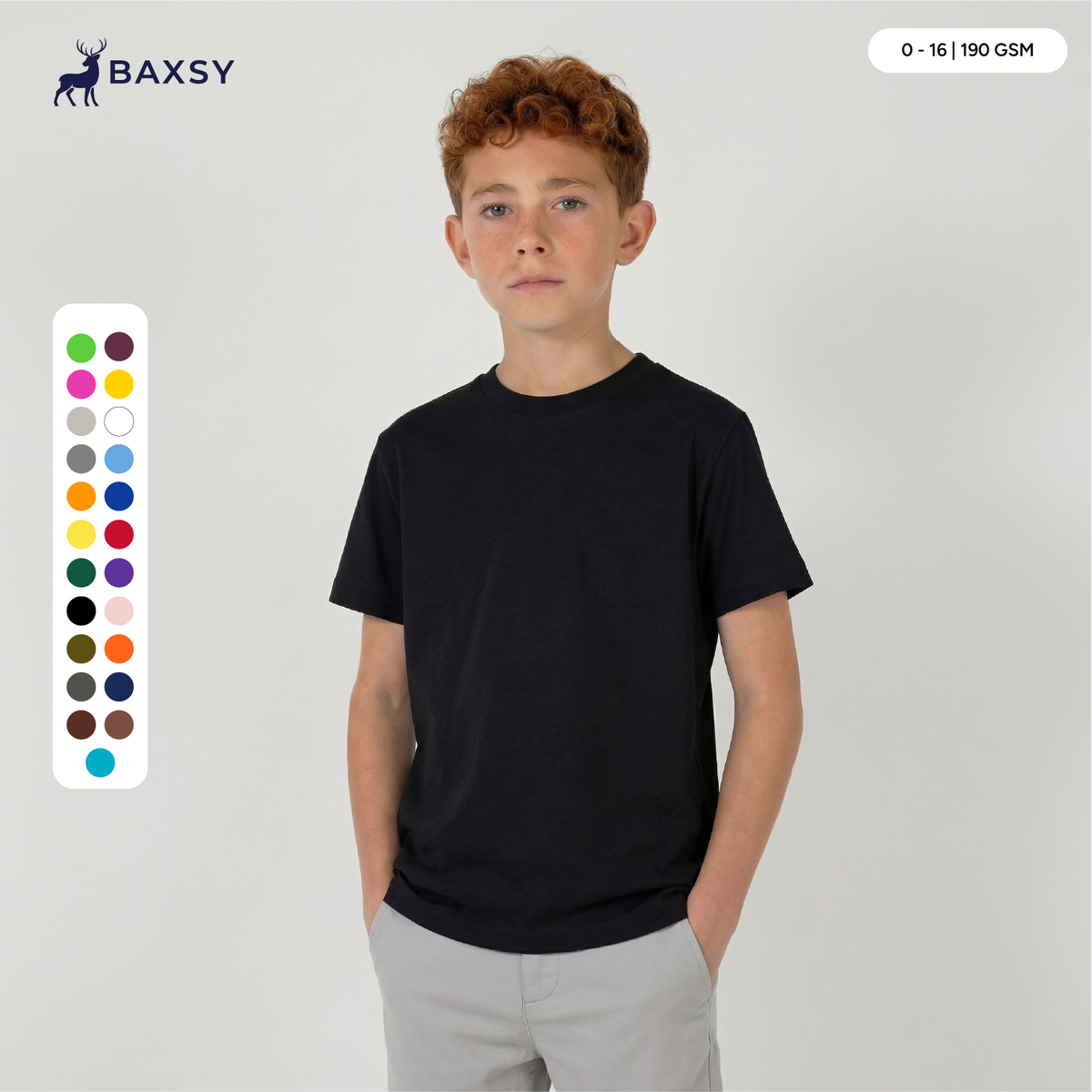 BAXSY203 Youth Surf/Essential Tee