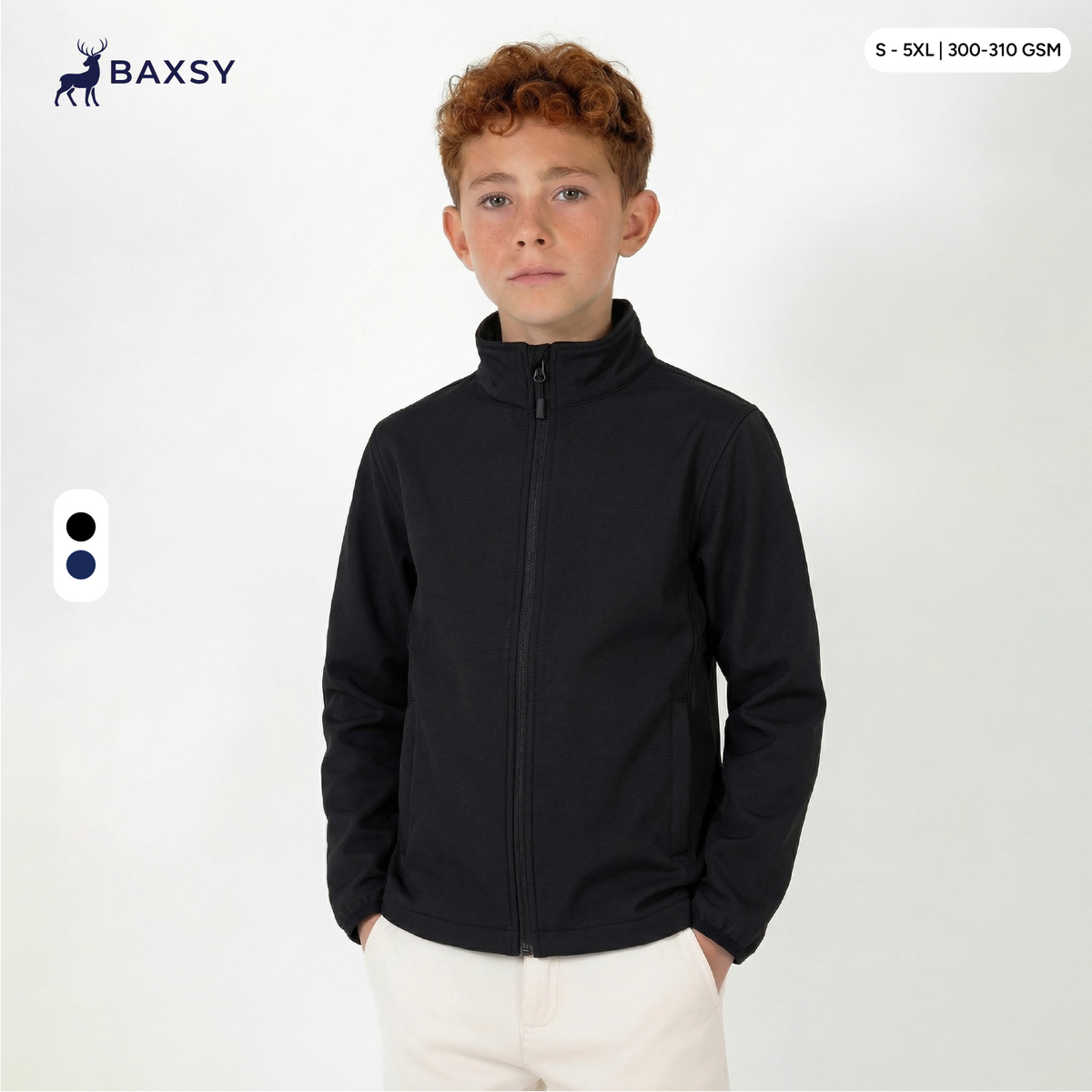 BAXSY3007 Youth Prime Softshell Jacket