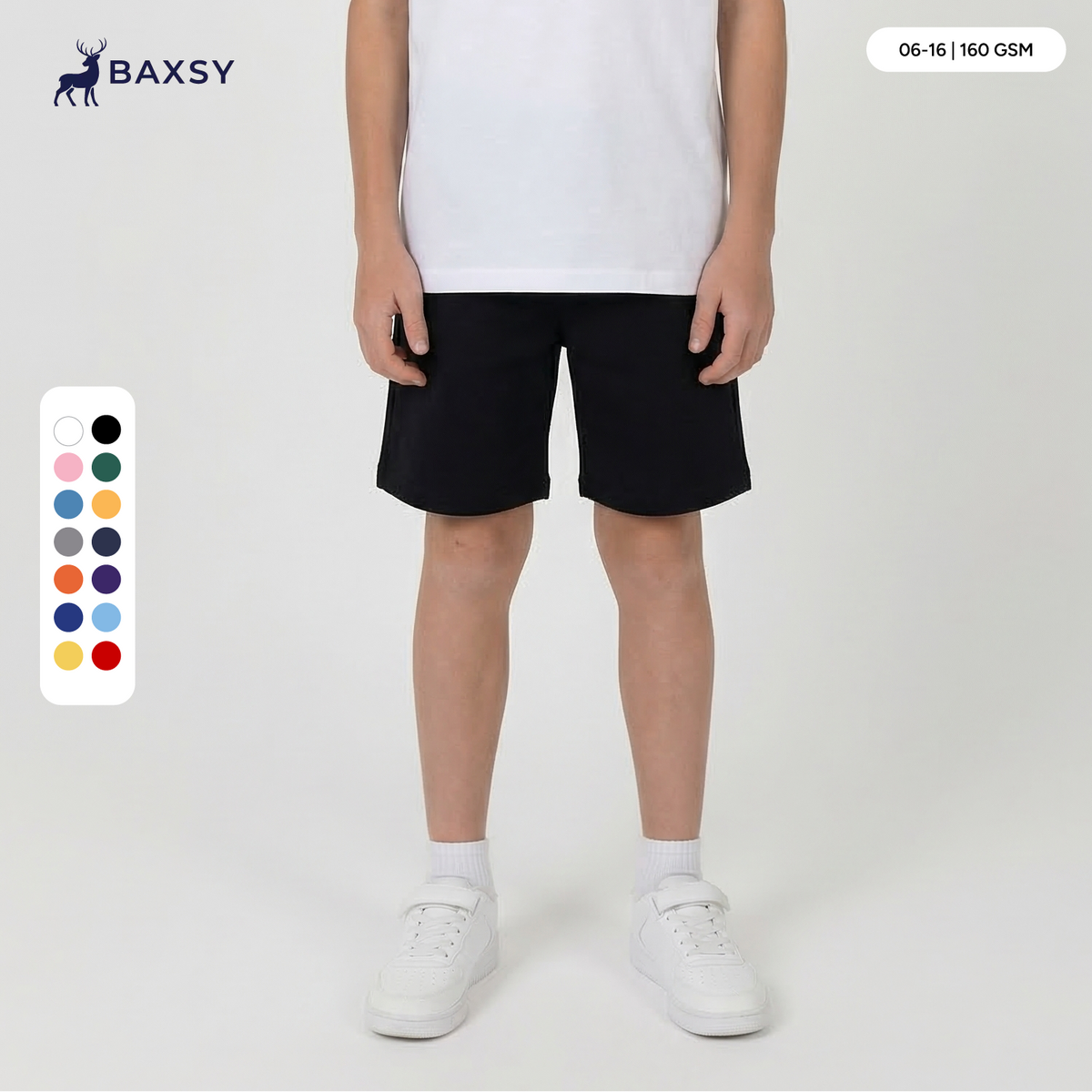 BAXSY4002 Youth Core Shorts