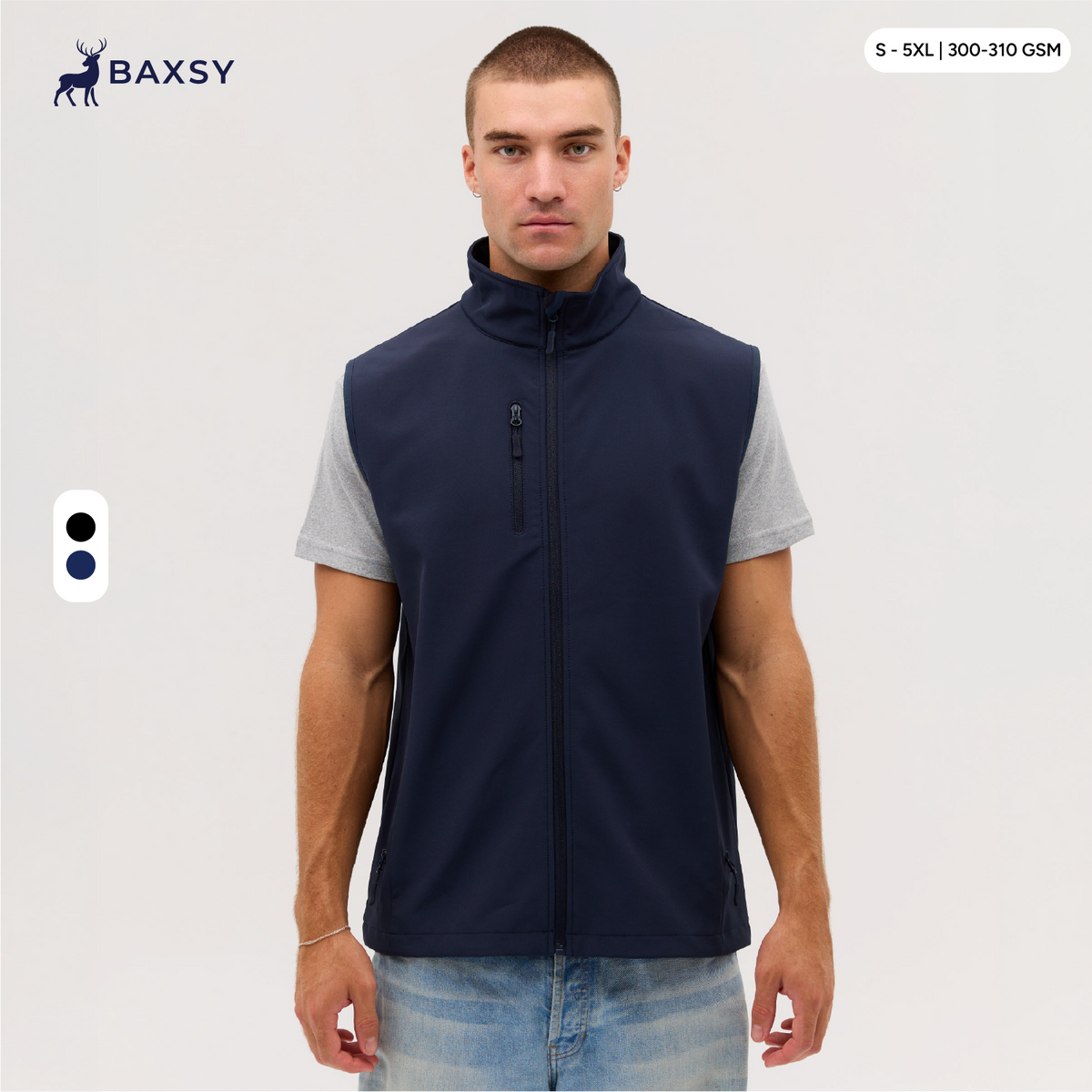 BAXSY606 Prime Softshell Vest