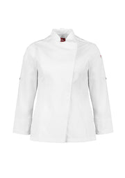 Alfresco Womens Long Sleeve Chef Jacket