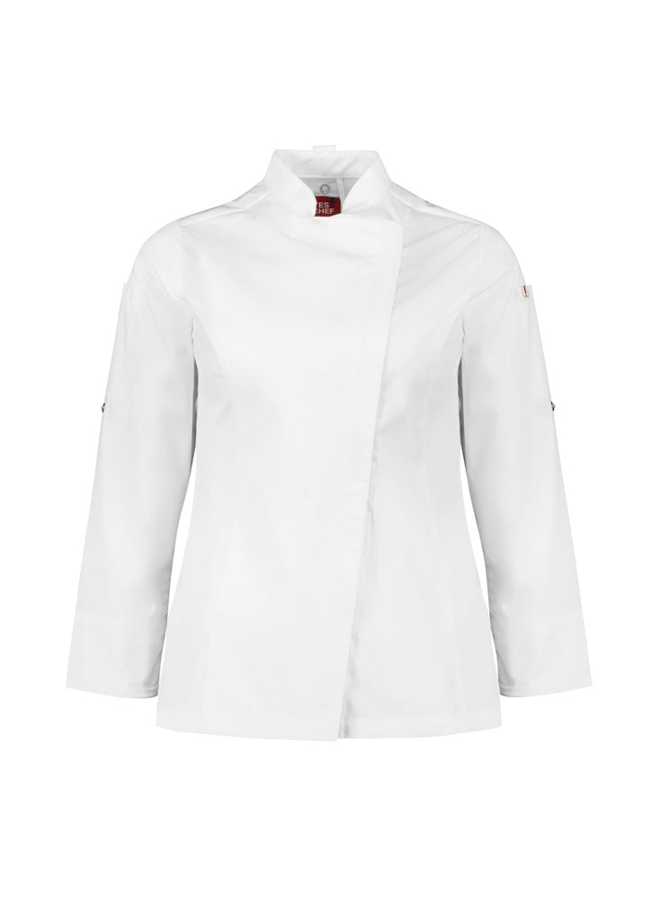 Alfresco Womens Long Sleeve Chef Jacket