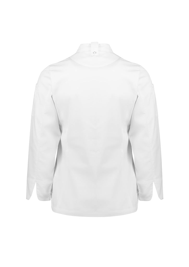 Alfresco Womens Long Sleeve Chef Jacket