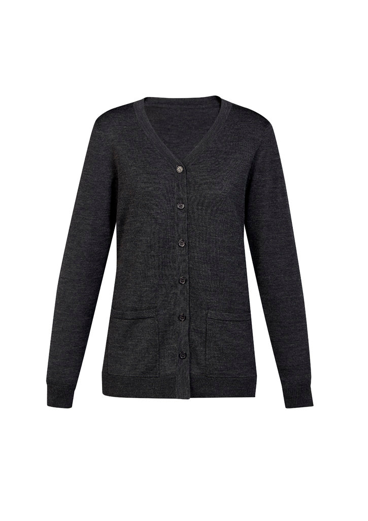 Button Front Womens Knit Cardigan