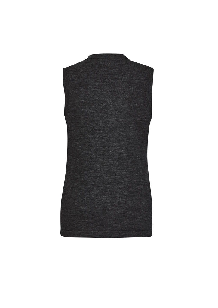 Button Front Womens Knit Vest
