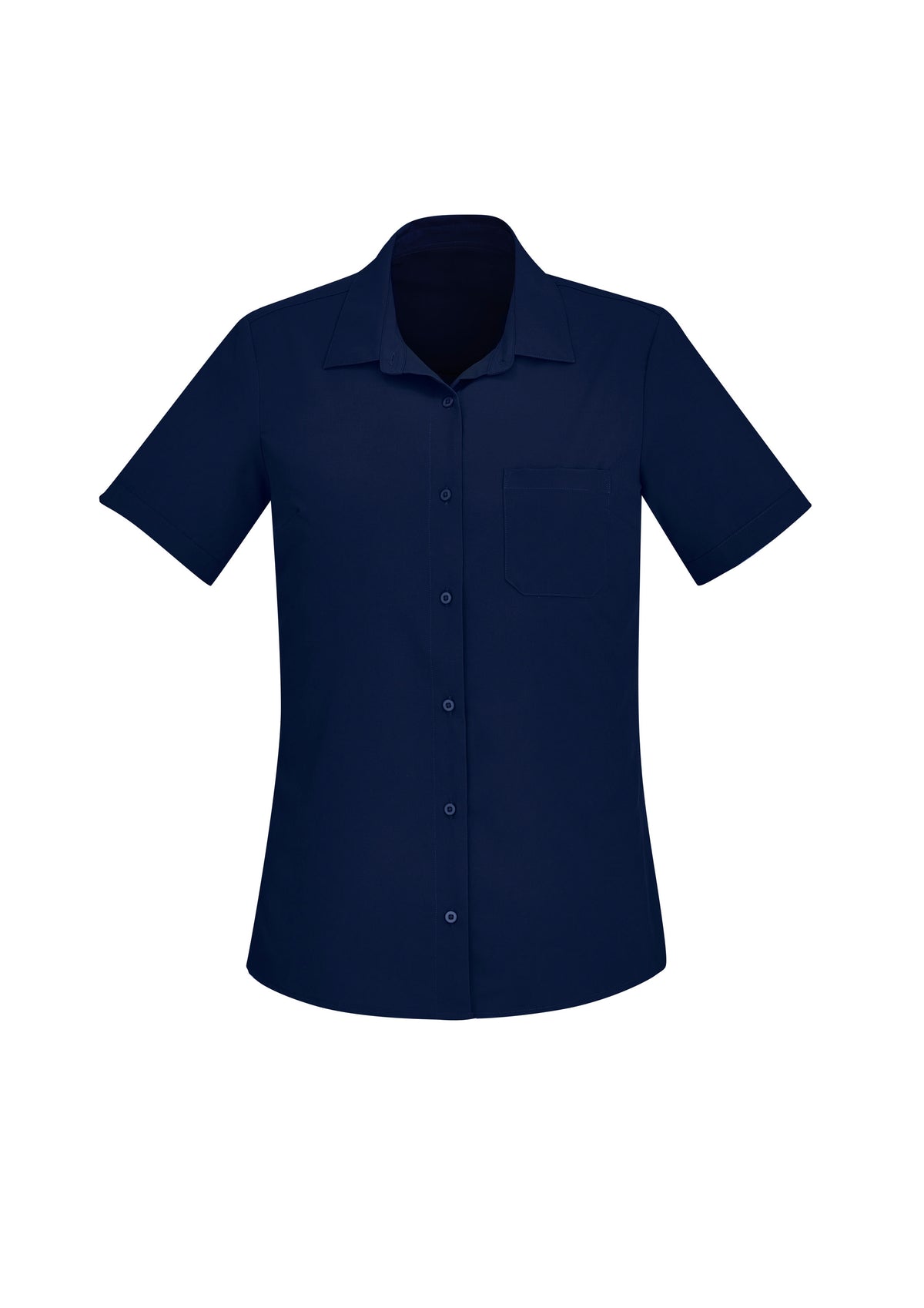 Florence Womens Plain Short Sleeve Shirt