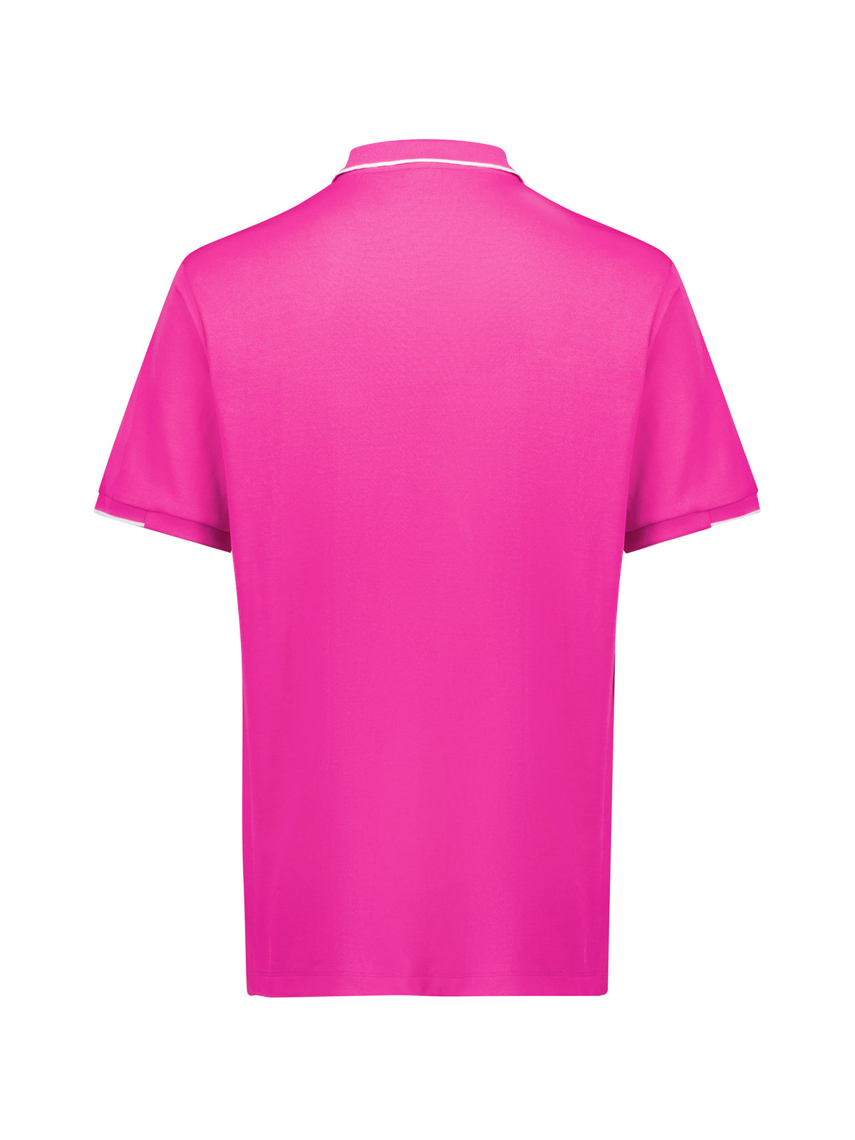 Pink Mens Short Sleeve Polo