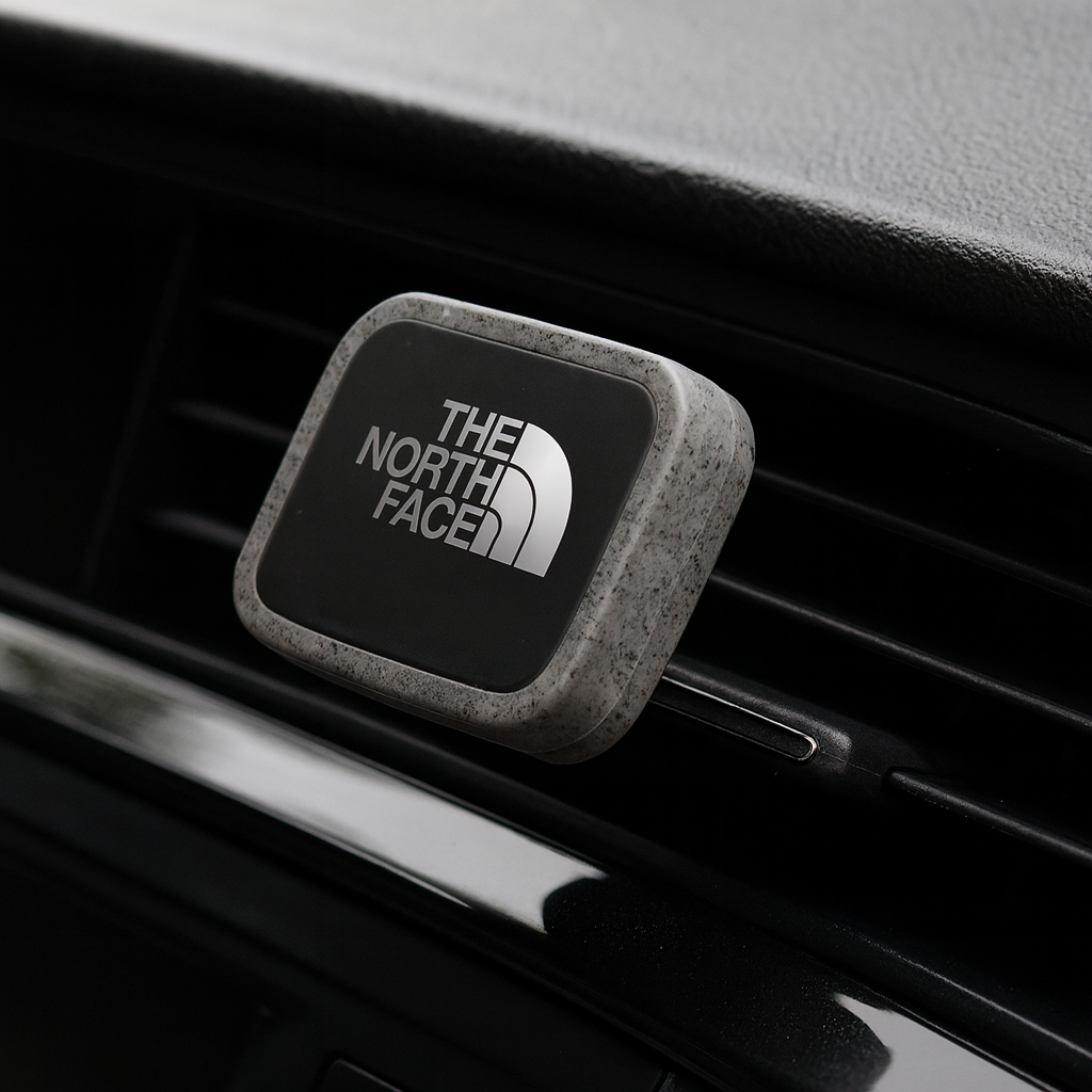 Kozo Universal Magnetic Car Vent Mount - ABS - Silver - Rectangle