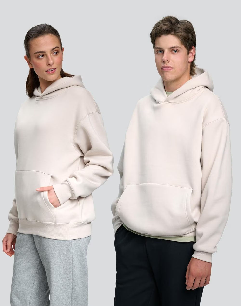 FL10 Unisex Premium Fleece Oversized Hoodie