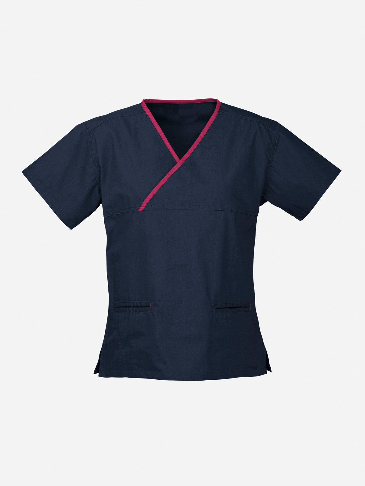 Classic Womens Contrast Scrub Top