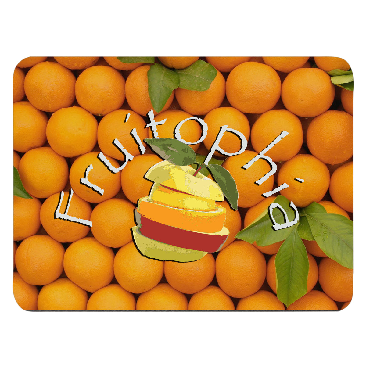Full Colour Hard Mouse Pad with PVC Coating