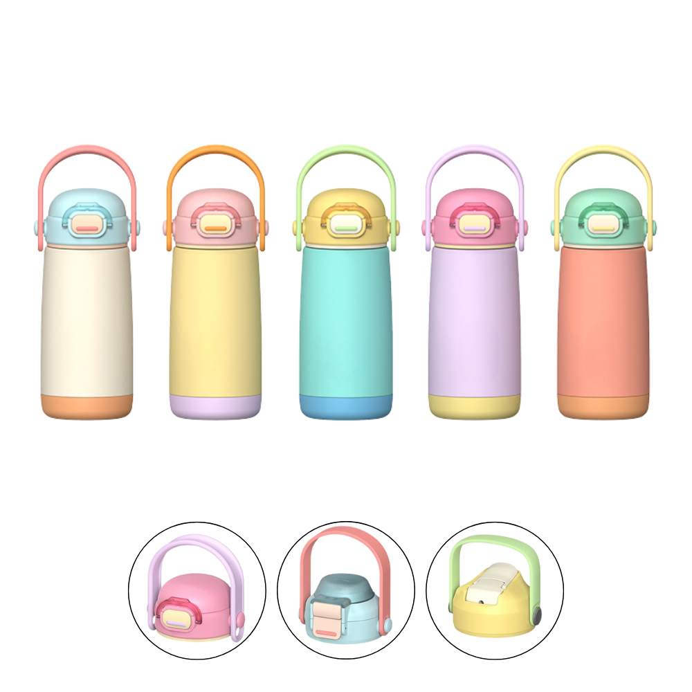 IG264 Pulse 350ml Stainless Steel Kids Metal Bottle