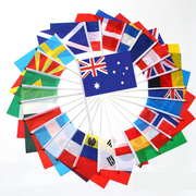 NAVARRE Polyester Handheld Flag with Pole