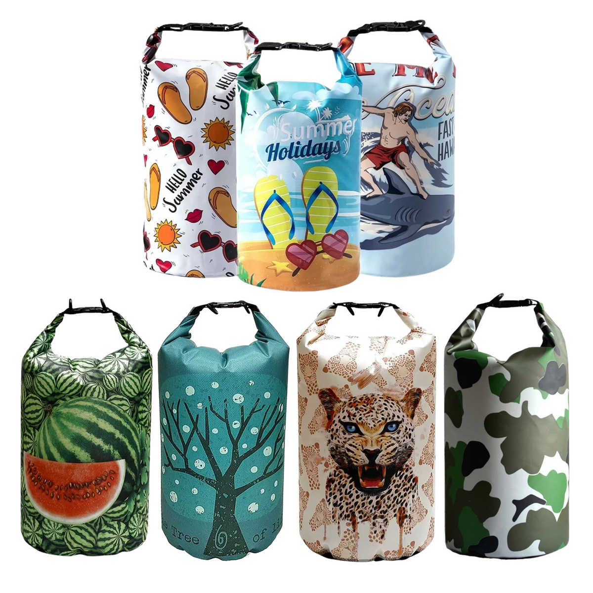 IG4811 5L Sublimated Waterproof Dry Bag