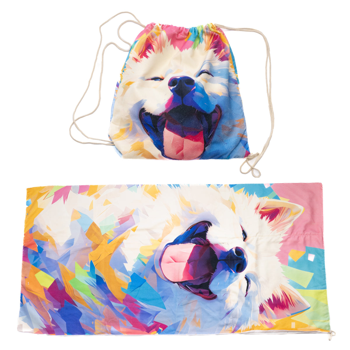 Foldable Drawstring Towel