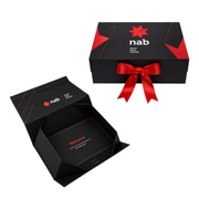 Full Colour Magnetic Gift Box with Ribbon Small