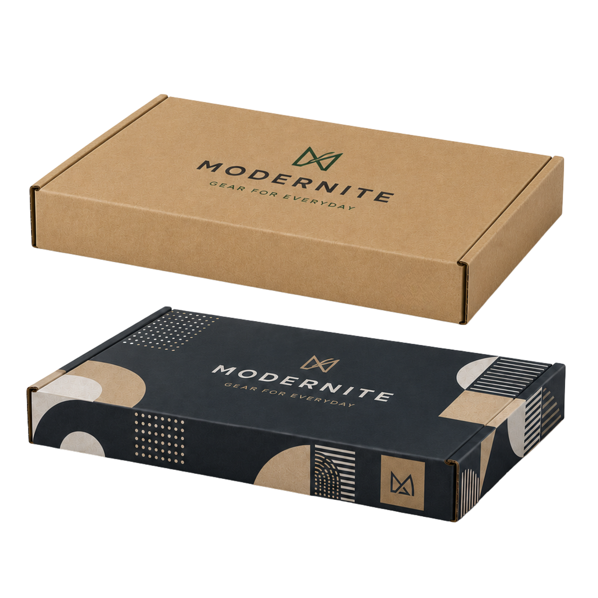 Locking Lid Die-Cut Packaging Box 23 x 16.5 x 2.2 cm