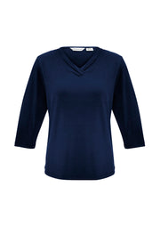 Lana Womens 3/4 Sleeve Top