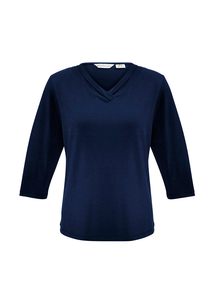 Lana Womens 3/4 Sleeve Top