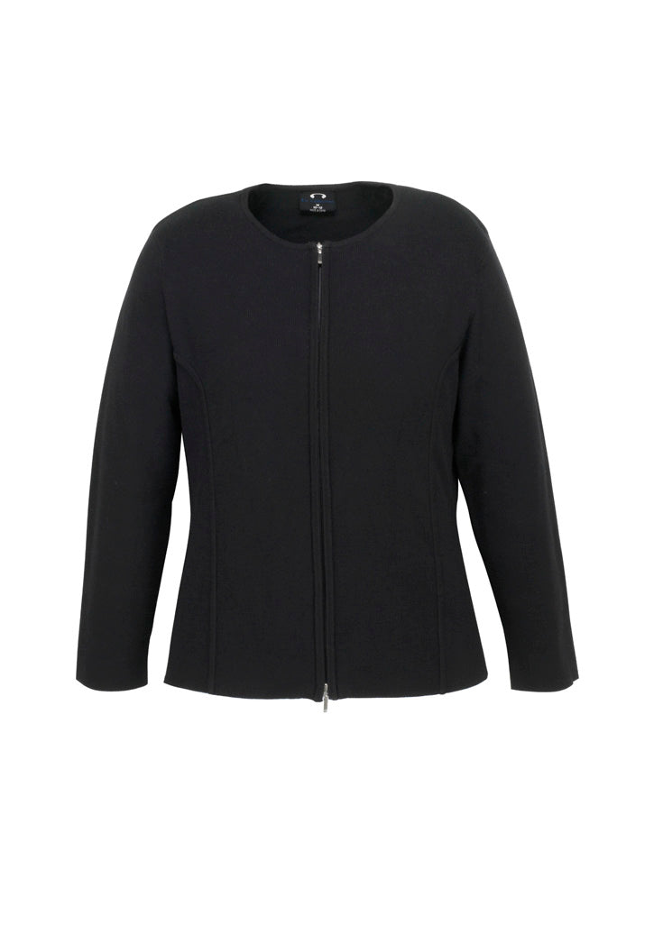 2-Way Womens Zip Cardigan