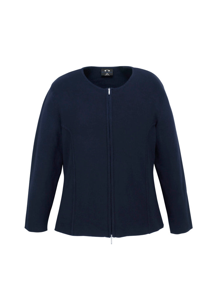 2-Way Womens Zip Cardigan