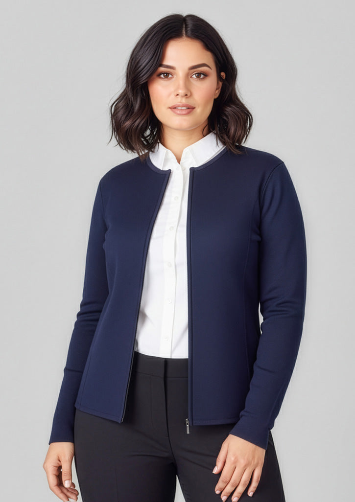 2-Way Womens Zip Cardigan