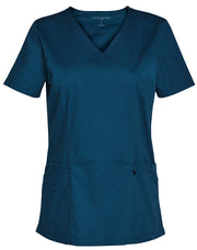 M7640 Ladies Scrub Top
