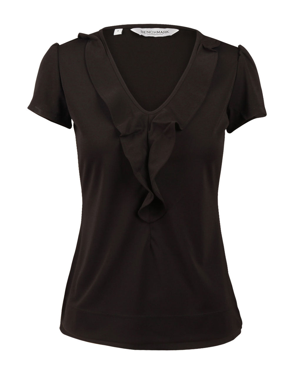 M8820 Women’s Ruffle Front Blouse
