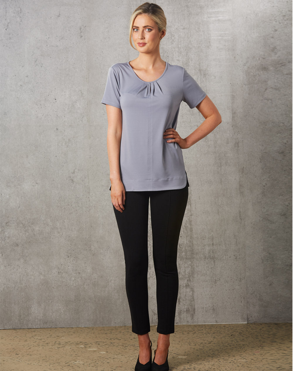 M8850 Ladies Short Sleeve Top Julia