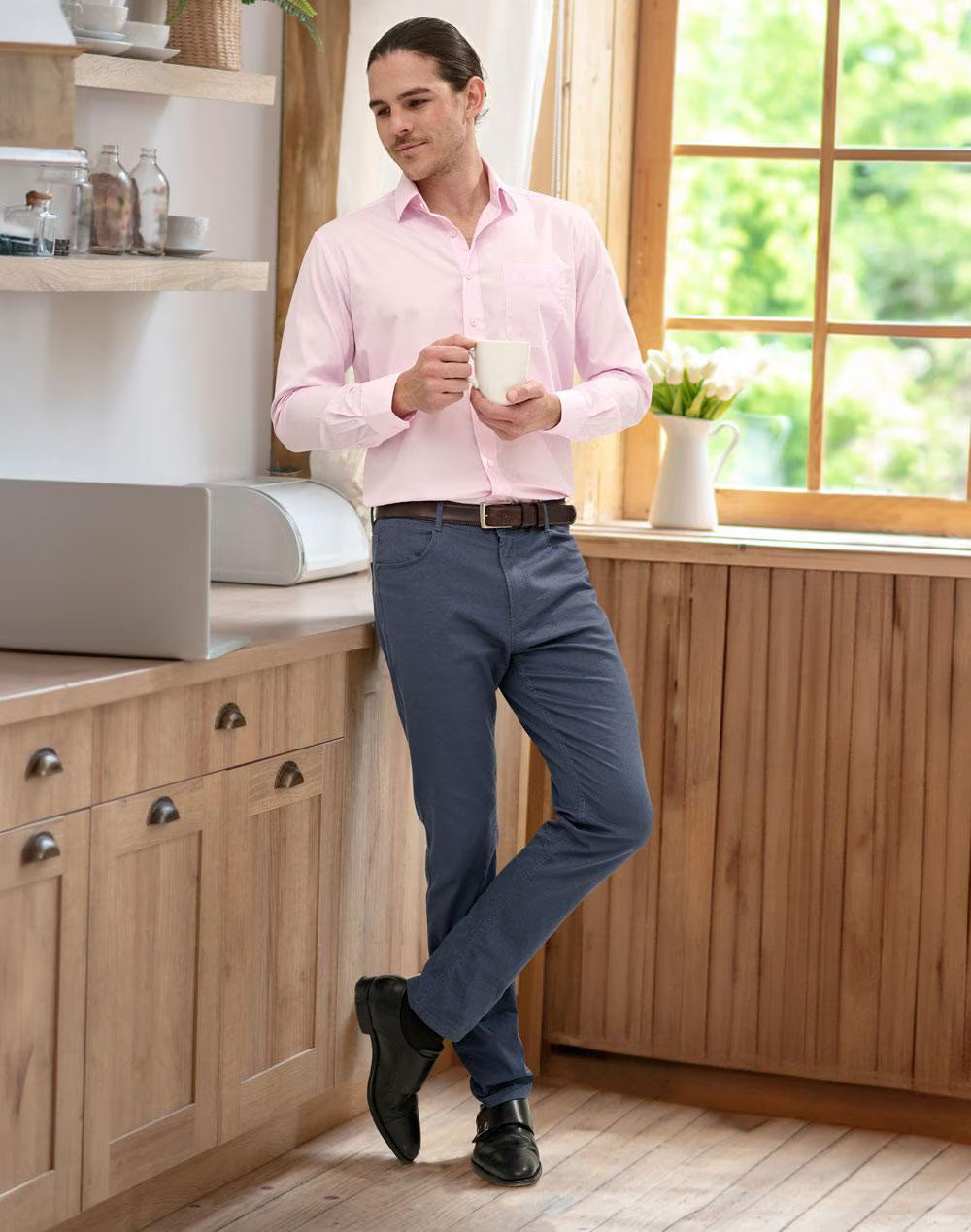 M9382 Men’s Jean Style Flexi Chino Pants