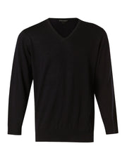 M9502 Men’s V-Neck Long Sleeves Jumper