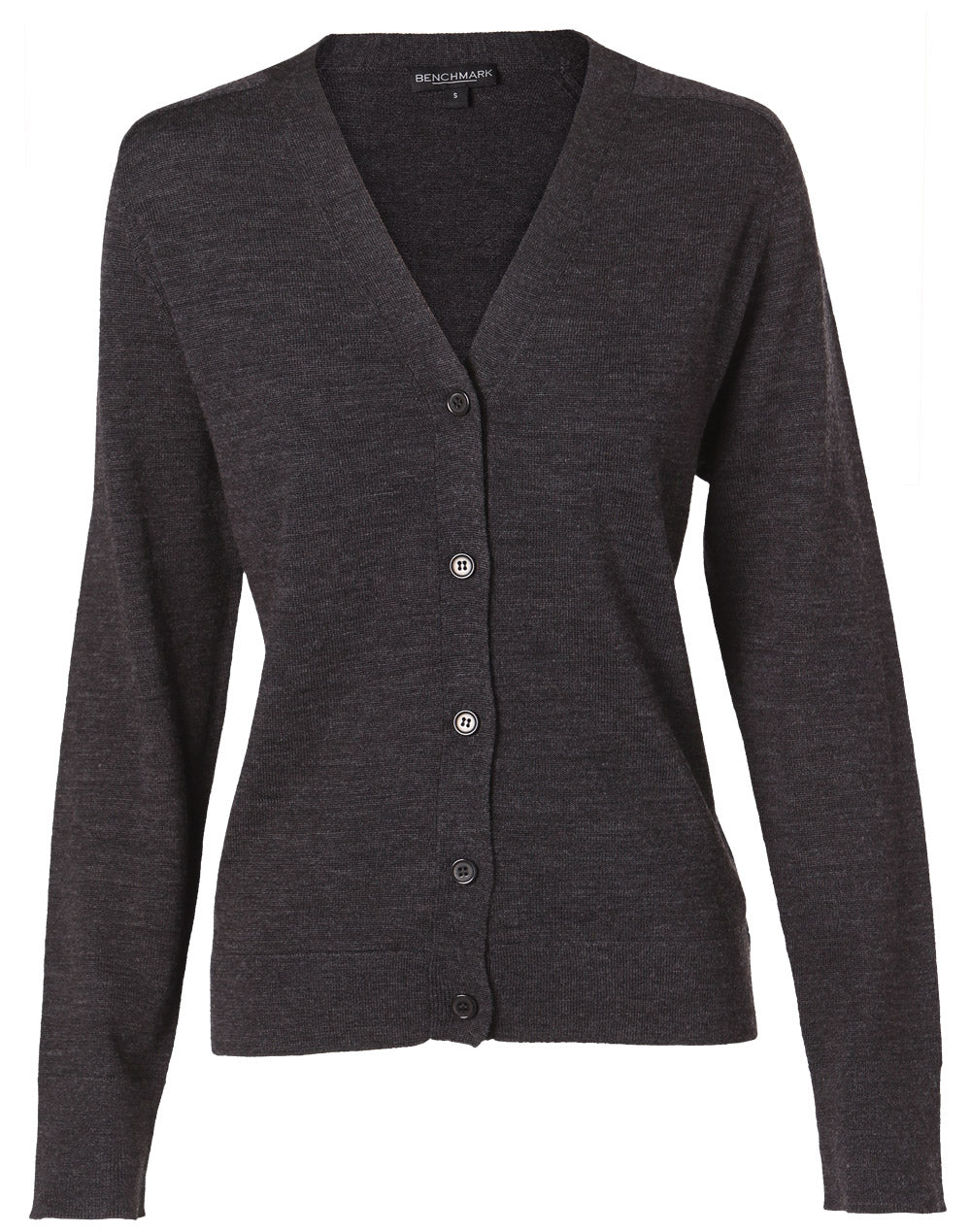 M9602 Women’s V-Neck Long Sleeve Cardigan