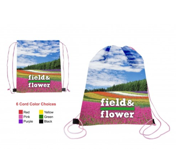 OCBMS115 Full Colour Printed Drawstring Backpack
