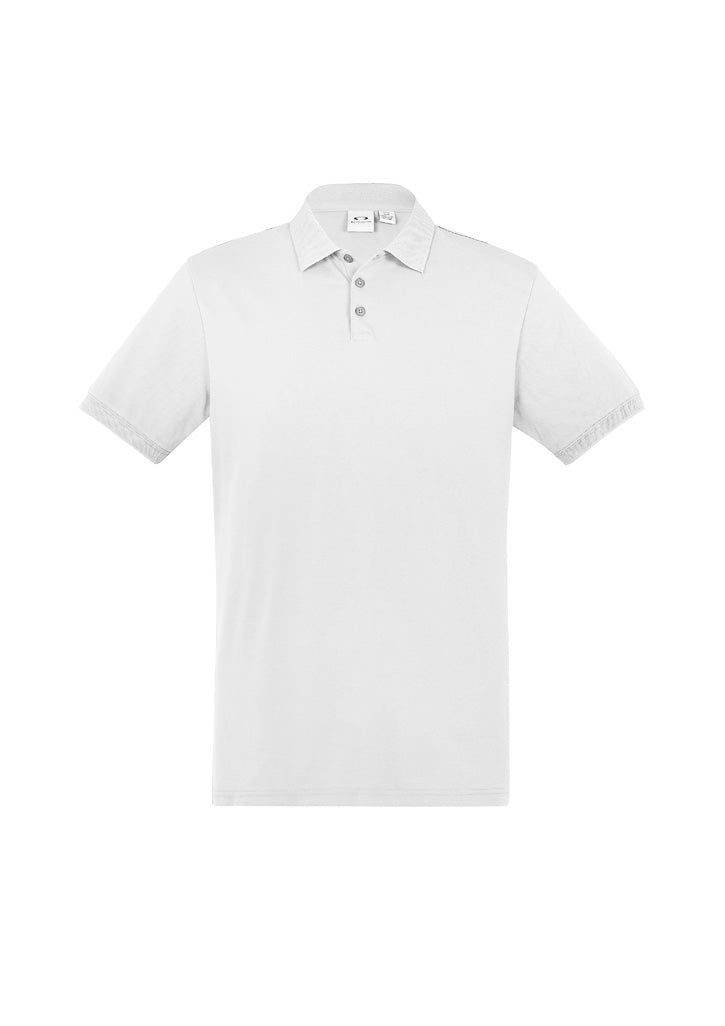 City Mens Short Sleeve Polo