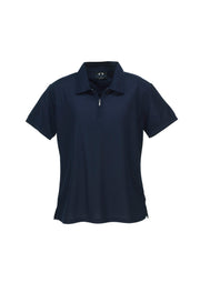 Micro Womens Waffle Short Sleeve Polo