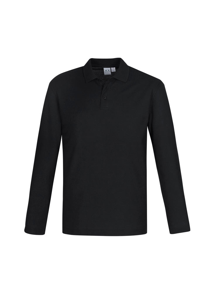 Crew Mens Long Sleeve Polo