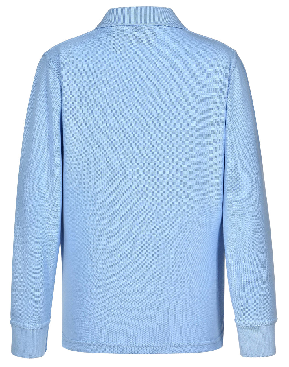 PS12K Kids Traditional Poly/Cotton Pique Knit Long Sleeve Polo