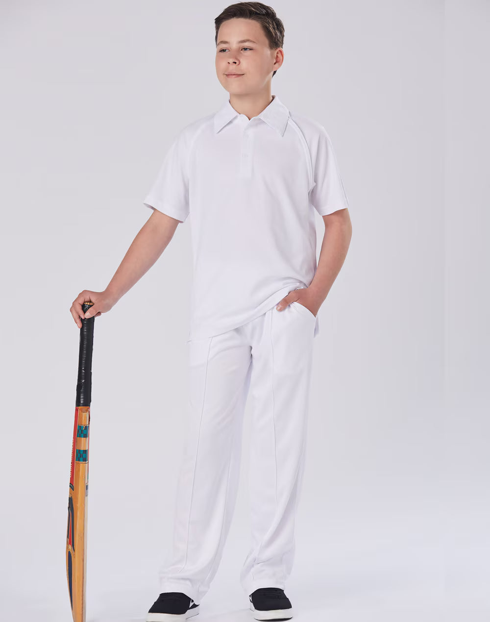 PS29K Cricket Polo Short Sleeve Kids'
