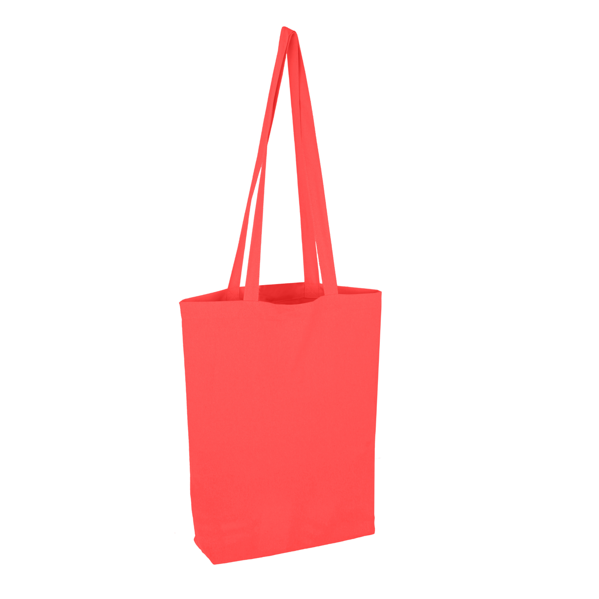 PS4116 Long Handle Coloured Cotton Bag